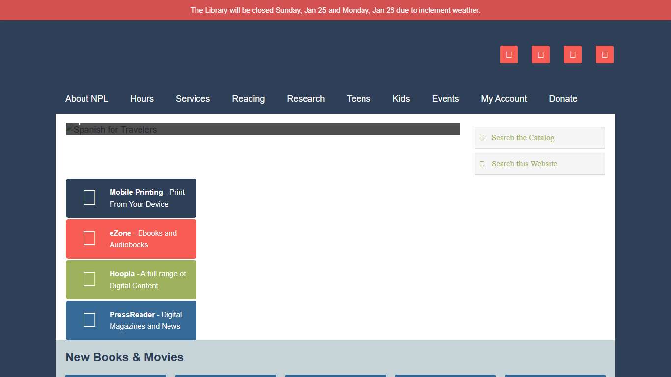 Newport Public Library - Welcome